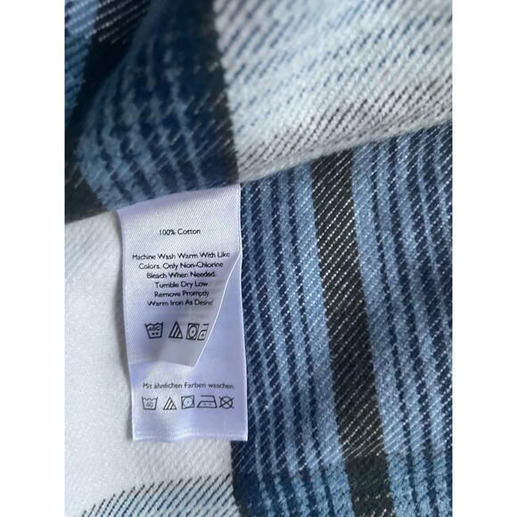 Eddie Bauer Mens/Teen/Unisex Shaket Relaxed Fit Flannel Size Medium Oversized - Picture 7 of 8